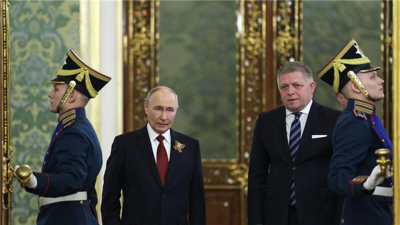 Der slowakische Ministerpräsident Fico verteidigte seinen Besuch in Moskau. 