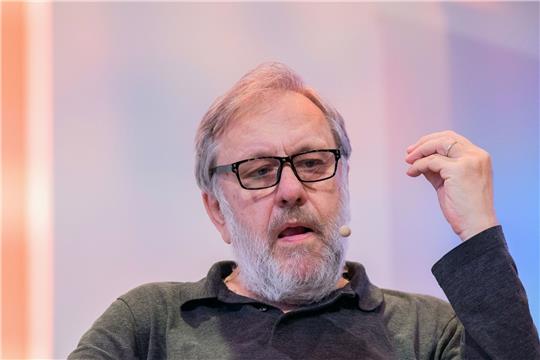 Der slowenische Philosoph Slavoj Zizek wird bei der Buchmesse in Frankfurt erwartet.