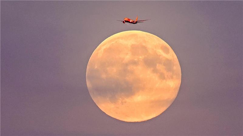 Der sogenannte Supermond ist der größte Vollmond des Jahres.
