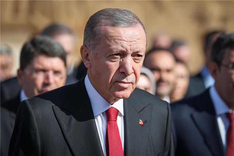 Erdogan wirft Israel Vernichtungsstrategie in Gaza vor Der türkische Präsident Recep Tayyip Erdogan besucht am Freitag Deutschland.