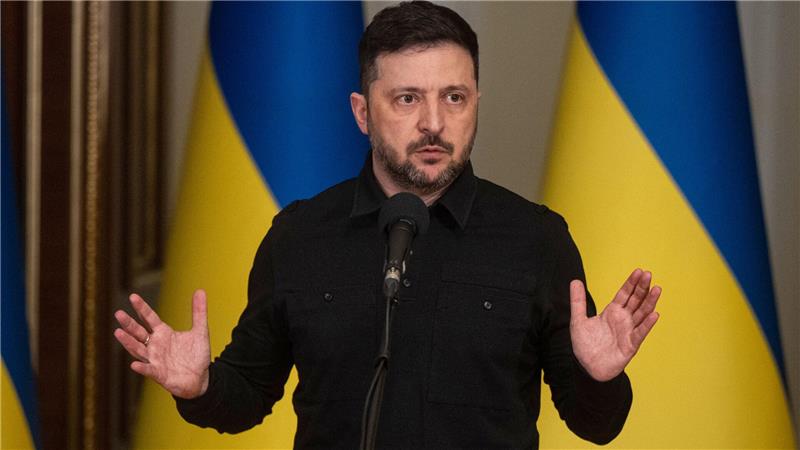 Der ukrainische Präsident Selenskyj will am Donnerstag eine Entscheidung zu möglichen weiteren Schritten treffen. 