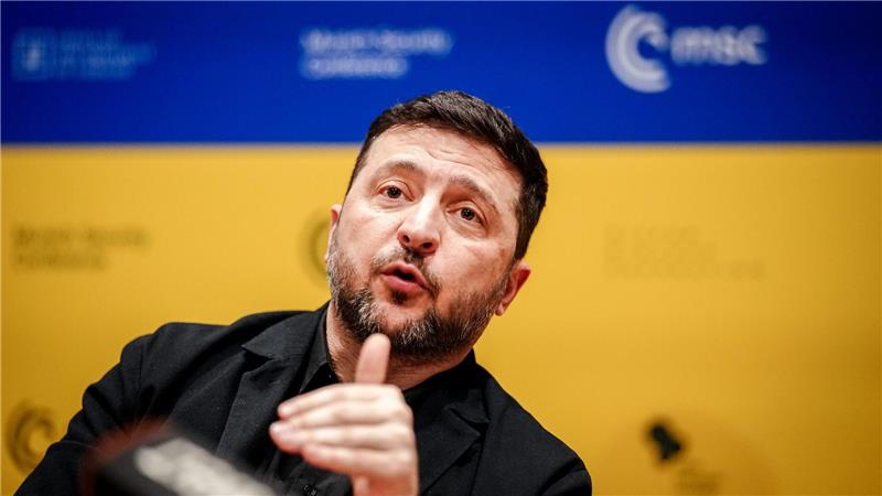 Der ukrainische Präsident Wolodymyr Selenskyj dankte seinem Militär für die „Treffsicherheit“. (Archivbild)