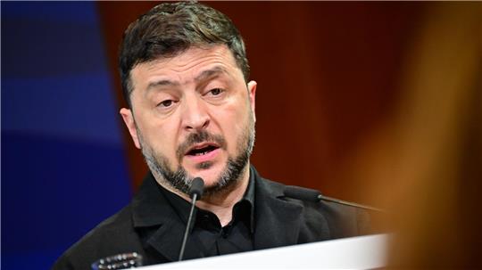 Der ukrainische Präsident Wolodymyr Selenskyj hat erstmals die bisherigen 20 Punkte für einen möglichen Friedensplan für sein Land dargelegt. (Archivbild)