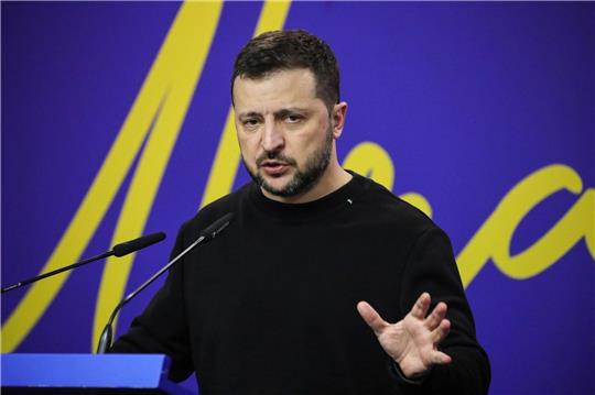 Der ukrainische Präsident Wolodymyr Selenskyj reagierte verärgert auf die Aussage des Papstes.