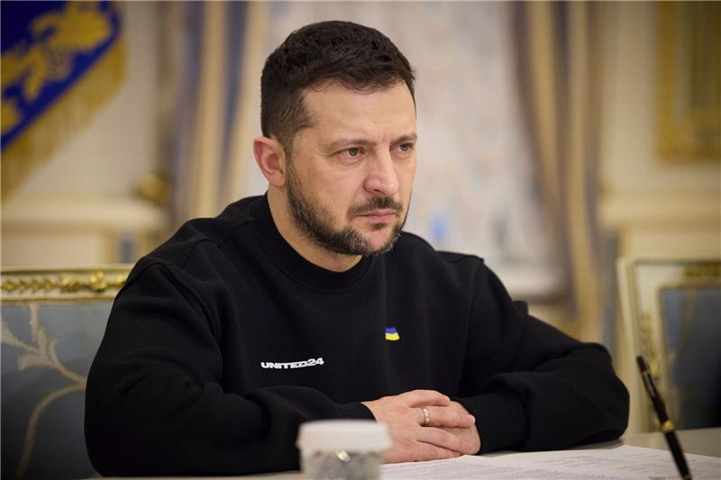 Krieg gegen die Ukraine: So ist die Lage Der ukrainische Präsident Wolodymyr Selenskyj war beim EU-Gipfel per Video zugeschaltet.