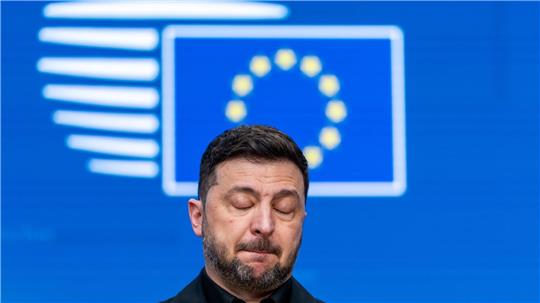 Der ukrainische Präsident Wolodymyr Selenskyj will ein genaues Datum für einen EU-Beitritt seines Landes. (Archivbild)