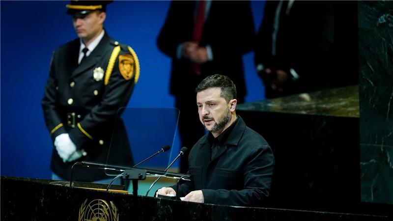 Der ukrainische Präsident setzte sich für die internationale Unterstützung Moldaus ein.