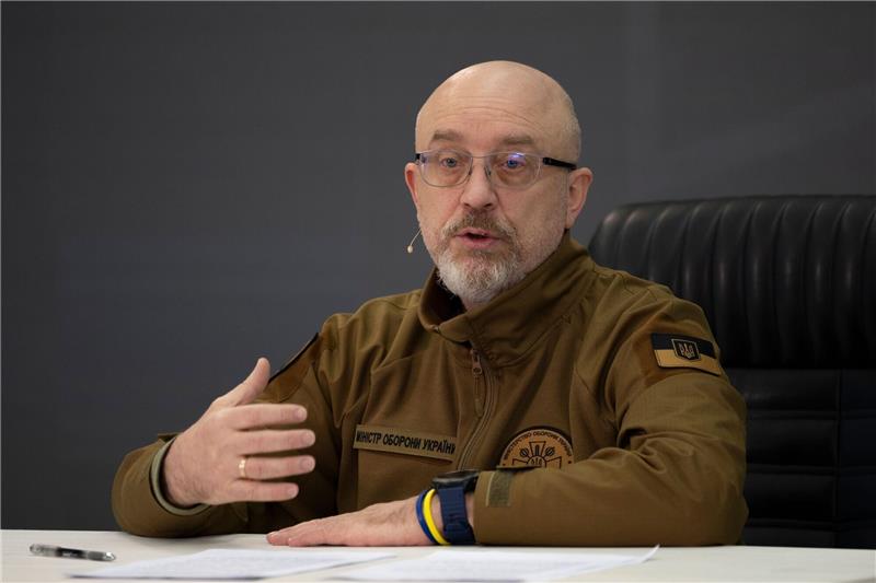 Krieg gegen die Ukraine: So ist die Lage Der ukrainische Verteidigungsminister Oleksij Resnikow könnte versetzt werden.