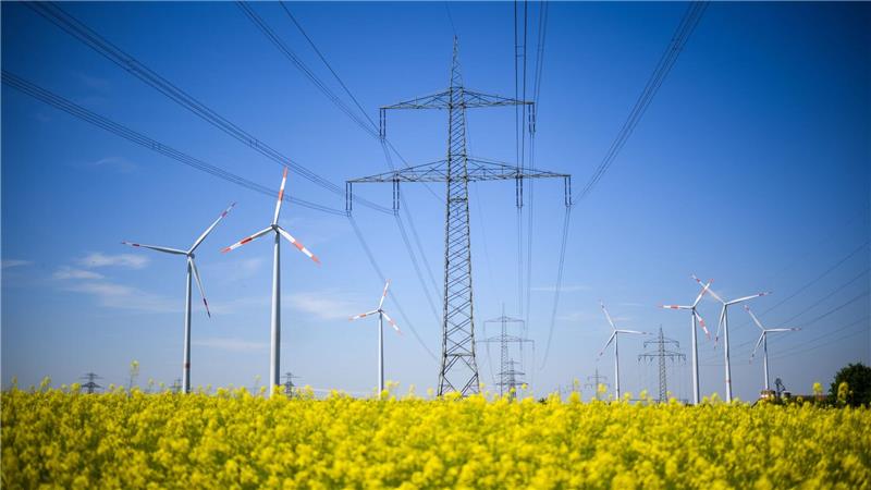 Der weitere Ausbau von Erneuerbaren und Stromnetzen soll ein großes Thema der Energieministerkonferenz werden. (Archivbild)
