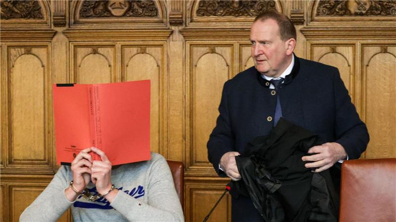 Der zweite Angeklagte schwieg zu den Vorwürfen.