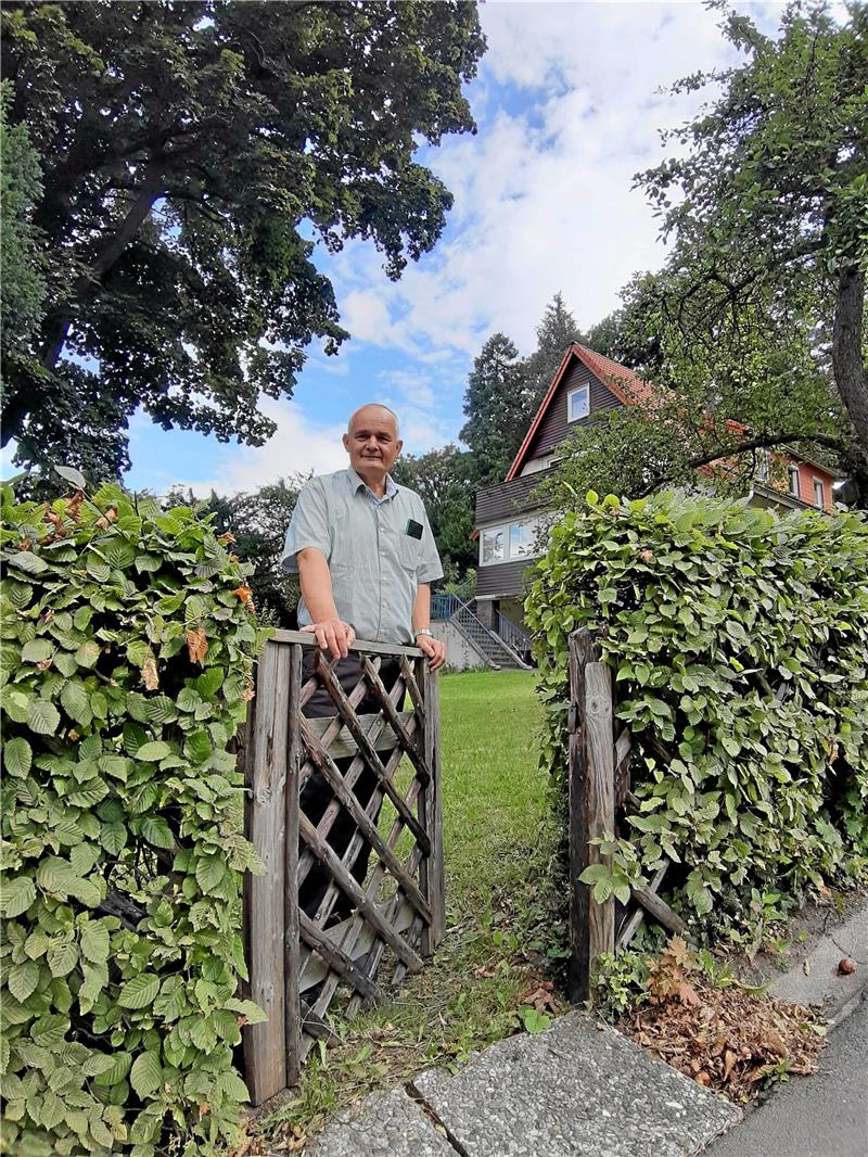 Detlev Hanke ist mit Ehefrau Edeltraud bereits ins Pfarrhaus auf dem Diakonissenmutterhaus-Gelände gezogen.  Foto: Potthast