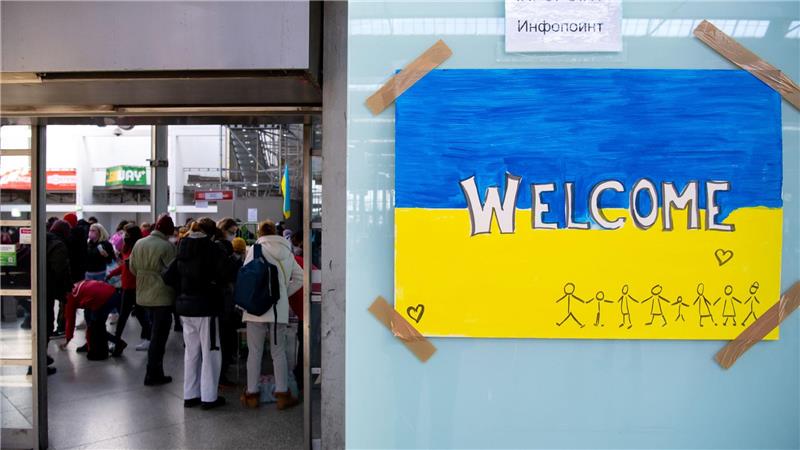 Deutschland sei immer hilfsbereit, wenn es darum gehe, Ukrainerinnen und Ukrainern vor dem Krieg Schutz zu bieten, sagt die Ministerin. (Archivbild)