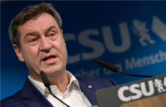 «Deutschland will sich verteidigen können und will wehrhaft sein, aber nicht kriegsbegeistert»: Markus Söder.