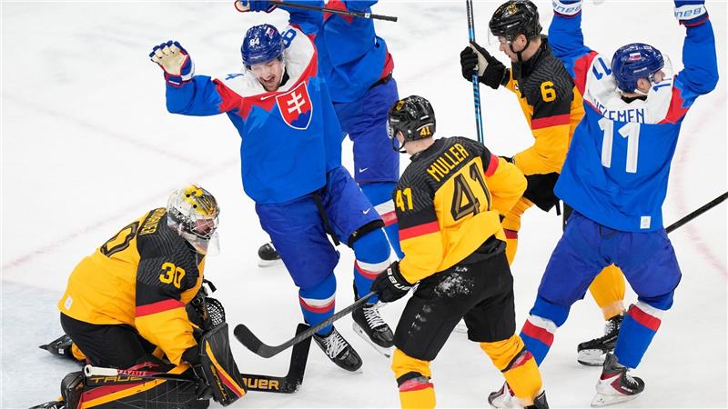 Deutschlands Eishockey-Cracks waren im Olympia-Viertelfinale chancenlos