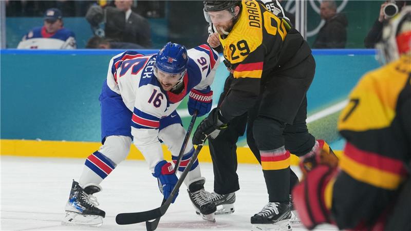 Deutschlands Kapitän Leon Draisaitl wurde von seinen Gegenspielern verhöhnt.