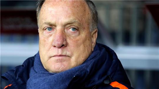 Dick Advocaat trainiert die Nationalmannschaft von Curacao. (Archivfoto) 