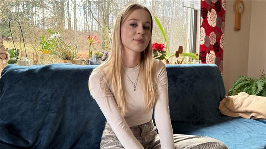 Die 19-jährige Nika Ivchenko wird am vierten Jahrestag des Krieges in der Ukraine innehalten.