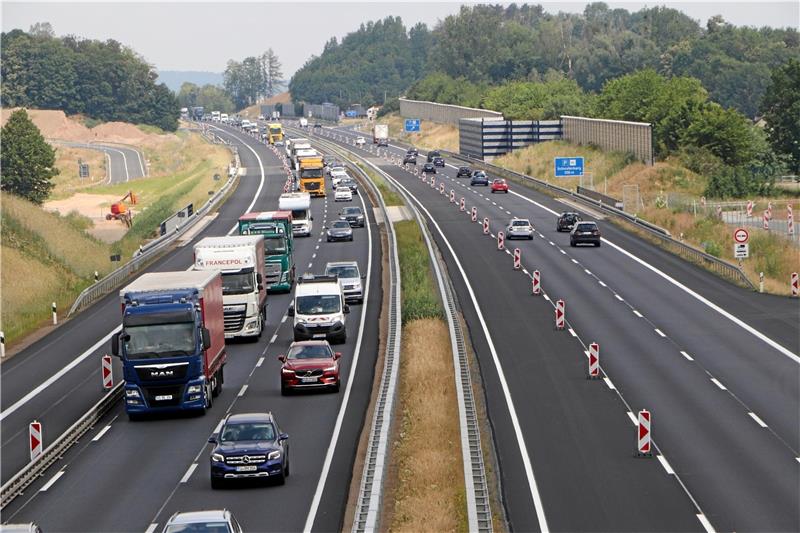Bauarbeiten in 8 Nächten: A7 ab Montag gesperrt Die A 7 wird an zwei aufeinanderfolgenden Tagen wechselseitig komplett gesperrt. Foto: Gereke
