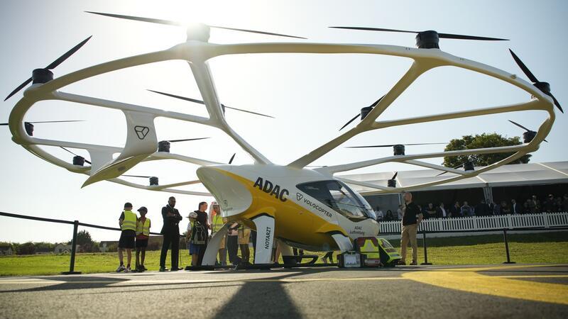 Die ADAC-Luftrettung sieht in den Flugtaxis die Zukunft des Rettungswesens.