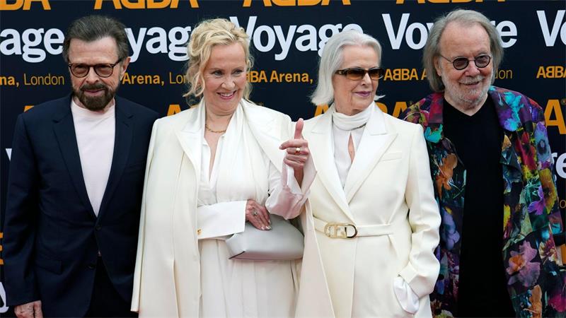 Die Abba-Mitglieder im Jahr 2022.