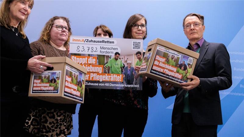 Perspektive für kolumbianische Beschäftigte eines Heims Die Abschiebung von Beschäftigten eines Pflegeheims ist vorerst abgewendet. (Archivbild)