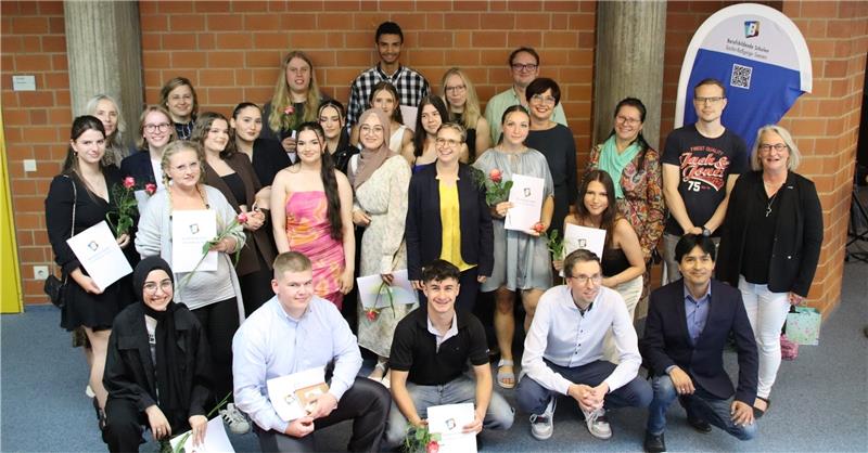 Die Absolventen der Fachoberschule Sozialpädagogik (1).