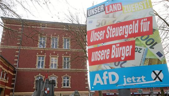 Die AfD-Wahlkampfveranstaltung im Jacobson-Haus löst in Seesen eine Kontroverse aus.