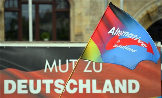 Die AfD befindet sich derzeit in einem Umfragehoch.