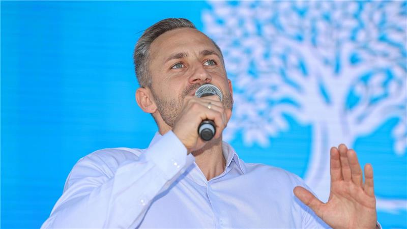 Die AfD führt mit ihrem Spitzenkandidaten Ulrich Siegmund in Umfragen. (Archivbild)