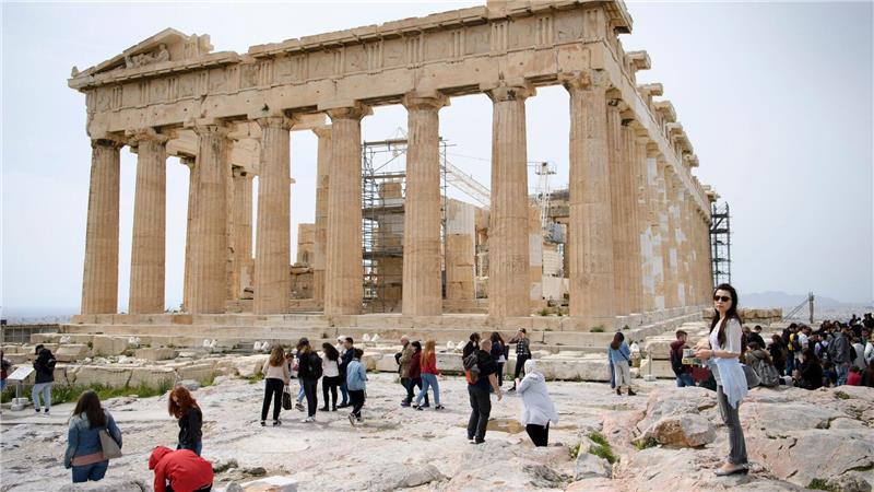 Die Akropolis steht stellvertretend für die attische Demokratie im alten Griechenland - es gab jedoch noch viel mehr partizipative Regierungsformen in der Antike. (Archivbild) 