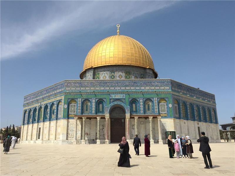 Hessen-SPD postet Foto von Moschee zu jüdischem Feiertag Die Al-Aqsa-Moschee auf dem Tempelberg in Jerusalem - ein muslimisches, kein jüdisches Gotteshaus.