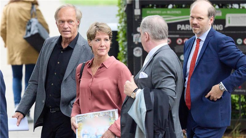 Die Angeklagte Christina Block brachte ein Foto ihrer Kinder mit zum Prozess.