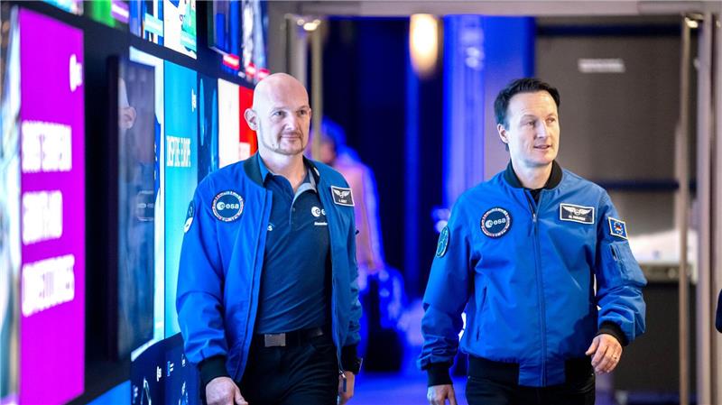 Die Astronauten Alexander Gerst und Matthias Maurer sehen große Chancen in der „Artemis“-Mission.