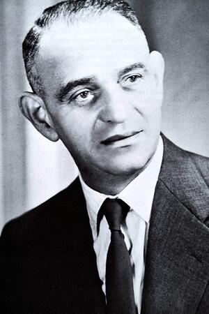 Die Aufnahme zeigt Joseph Schacker um das Jahr 1958 herum.