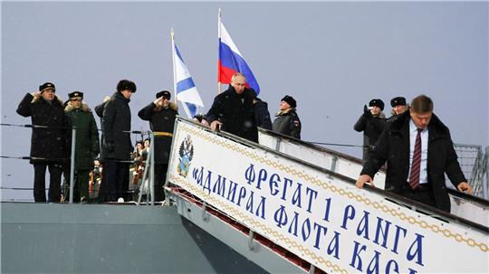 Die Aufrüstung der russischen Flotte lässt sich Kremlchef Putin im nächsten Jahrzehnt rund 87 Milliarden Euro kosten. (Archivbild)