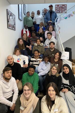 Die Auszubildenden in Goslar.