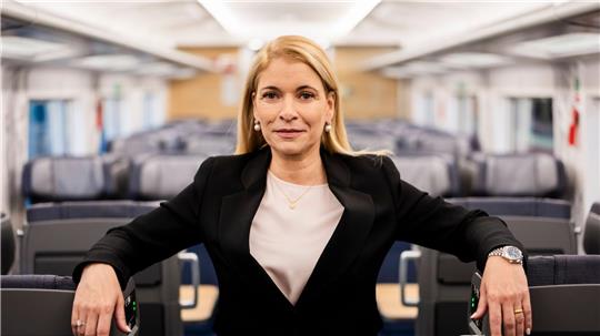 Die Bahnchefin Evelyn Palla ist seit 1. Oktober im Amt. (Archivbild)
