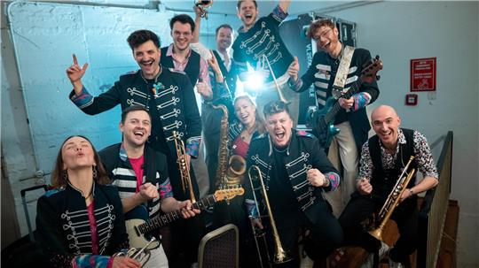 Die Band Druckluft hat mit „Karnevalsmaus“ einen Hit gelandet. (Archivfoto)