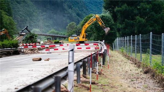 Die Bauarbeiten an der A13 gingen schneller voran als erwartet. 