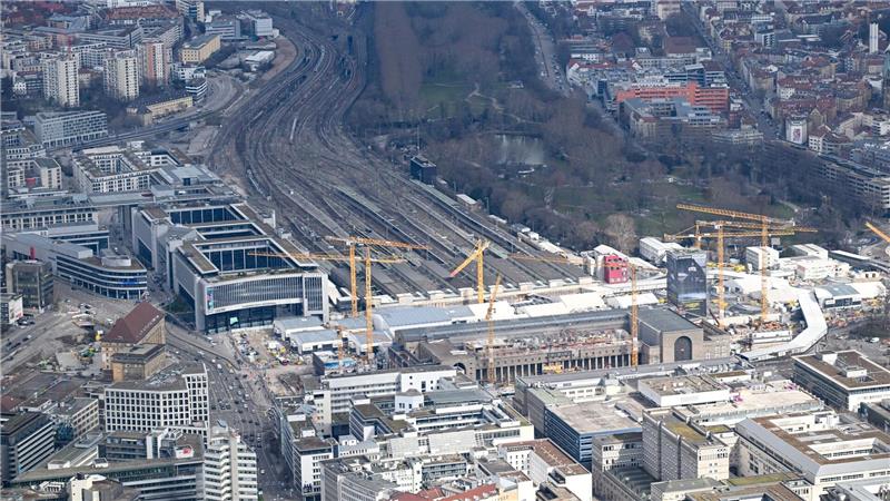 Die Bauarbeiten für Stuttgart 21 laufen seit 2010. (Archivbild)