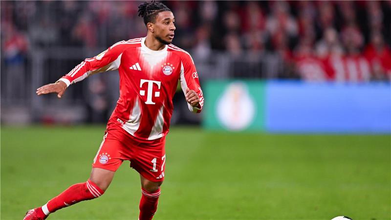 Die Bayern mit Michael Olise kennen nur ein Ziel: Pokaltriumph in Berlin. (Archivbild)