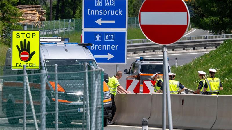Protest und Sperre ohne Chaos: Ein Ruhetag am Brenner Die Benutzung der Brenner-Autobahn war für acht Stunden nicht erlaubt.
