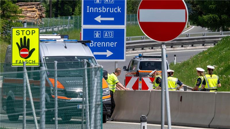 Protest und Sperre ohne Chaos: Ein Ruhetag am Brenner Die Benutzung der Brenner-Autobahn war für acht Stunden nicht erlaubt.