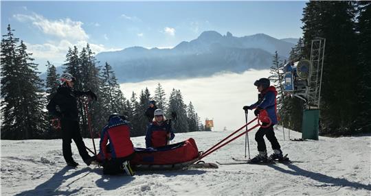 Die Bergwacht-Mitglieder aus dem Harz intensivieren ihre Ausbildung in den Alpen.