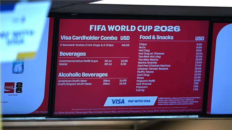 Die Bierpreise bei der WM sind größtenteils happig.