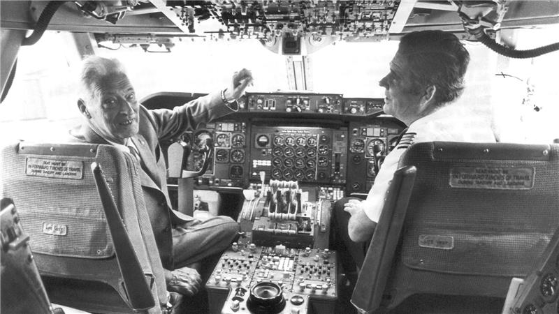 Neue Jets und alte Schatten - Lufthansa feiert 100 Jahre Die Boeing 747 wurde zum Rückgrat des Nordatlantik-Verkehrs.