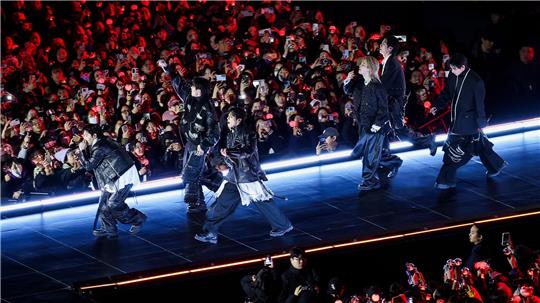 Die Boyband BTS hat bei den American Music Awards abgeräumt. (Archivbild)
