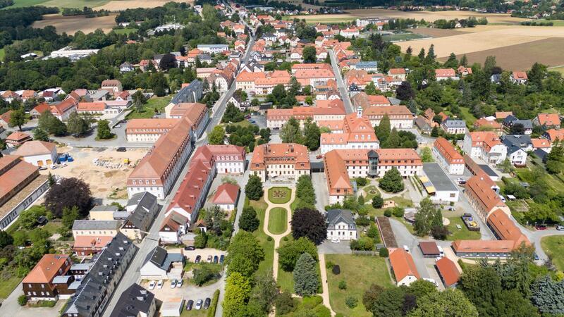 Die Brüdergemeine Herrnhut in Sachsen.