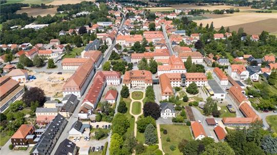 Die Brüdergemeine Herrnhut in Sachsen.