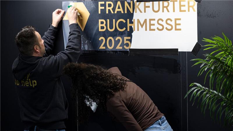 Frankfurter Buchmesse startet im Spannungsfeld der Emotionen Die Buchmesse öffnet am Mittwoch.